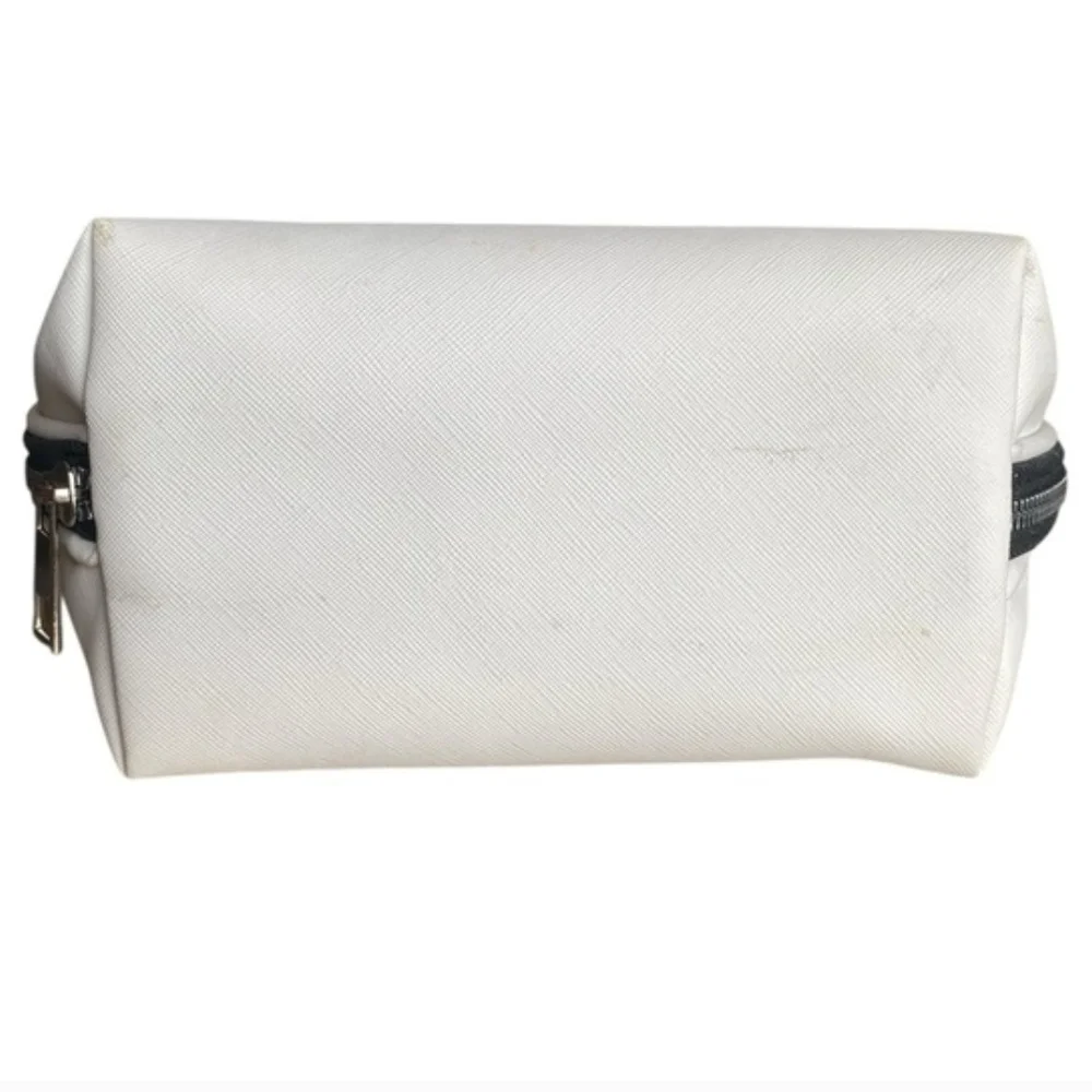 Rae Dunn White NO BAD DAYS & SUNGLASSES DESIGN COSMETIC BAG - Picture 2 of 5